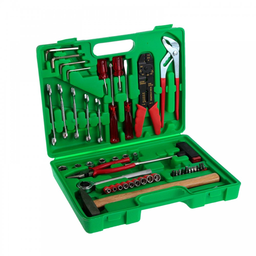 Набор инструментов «TUNDRA basic» универсальный 47 предметов, кейс | Basic | Tundra