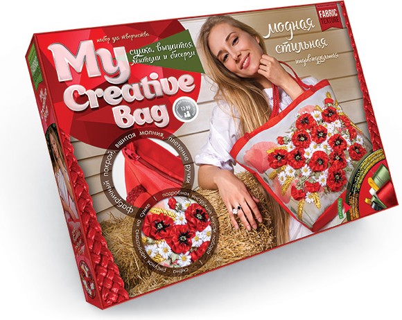 Набор для творчества. Сумка «Маки» | My Creative Bag | Danko Toys