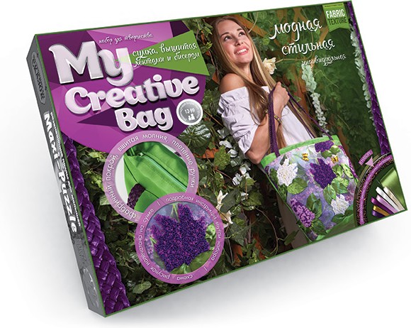 Набор для творчества. Сумка «Сирень» | My Creative Bag | Danko Toys