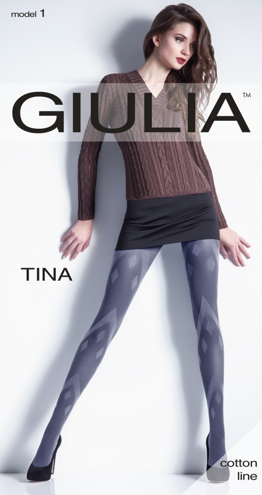 Теплые колготки «TINA 1» (fumo, 150 den) | Art G