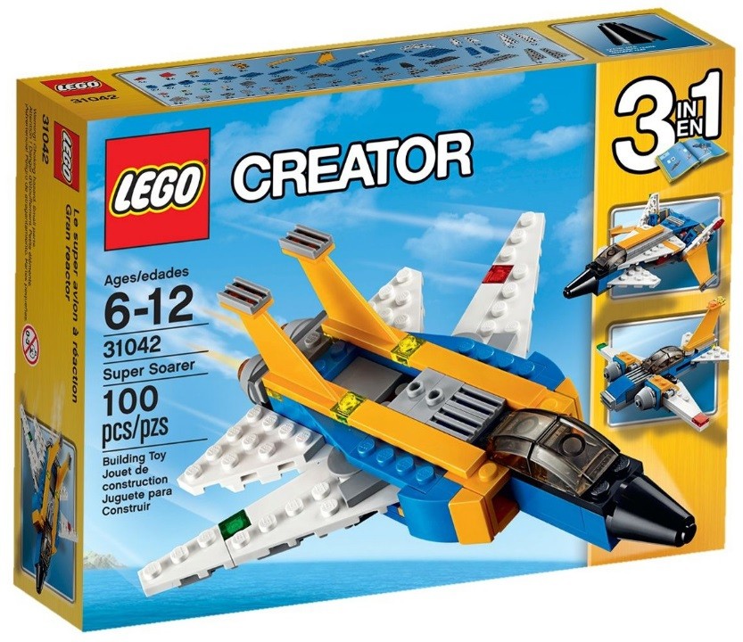 Реактивный самолёт | LEGO Creator | LEGO (ЛЕГО)