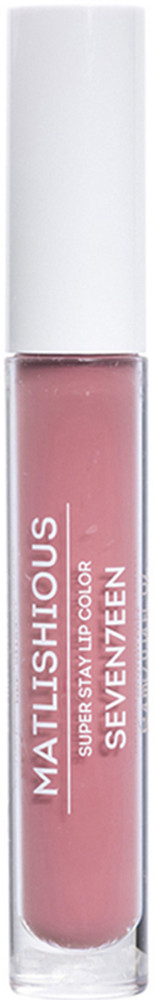 Помада для губ «Matlishious Super Stay Lip Color», тон 06 Dark purple pink | SEVEN7EEN