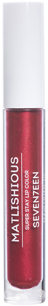 Помада для губ «Matlishious Super Stay Lip Color», тон 11 Red with spark | SEVEN7EEN