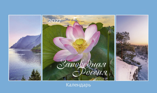 Календарь-домик настольный: Заповедная Россия 2027 с курсором