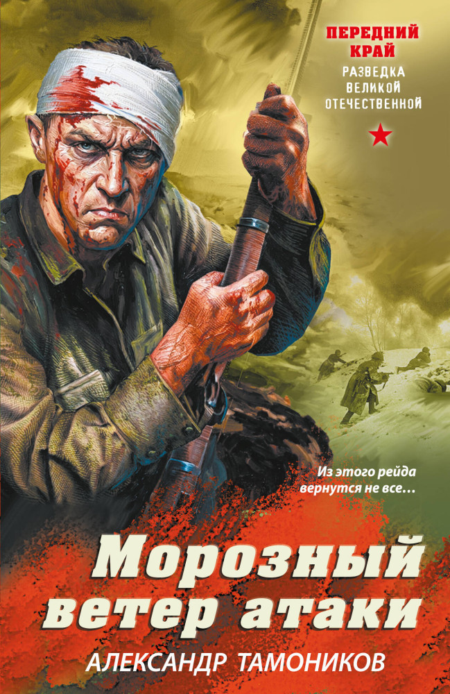 Морозный ветер атаки | Передний край. Разведка Великой Отечественной (обложка)