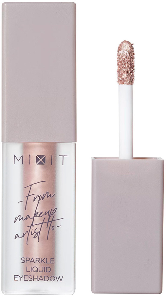 Тени для век «Make Up Sparkle Liquid Eyeshadow», оттенок 2 Astra | Mixit