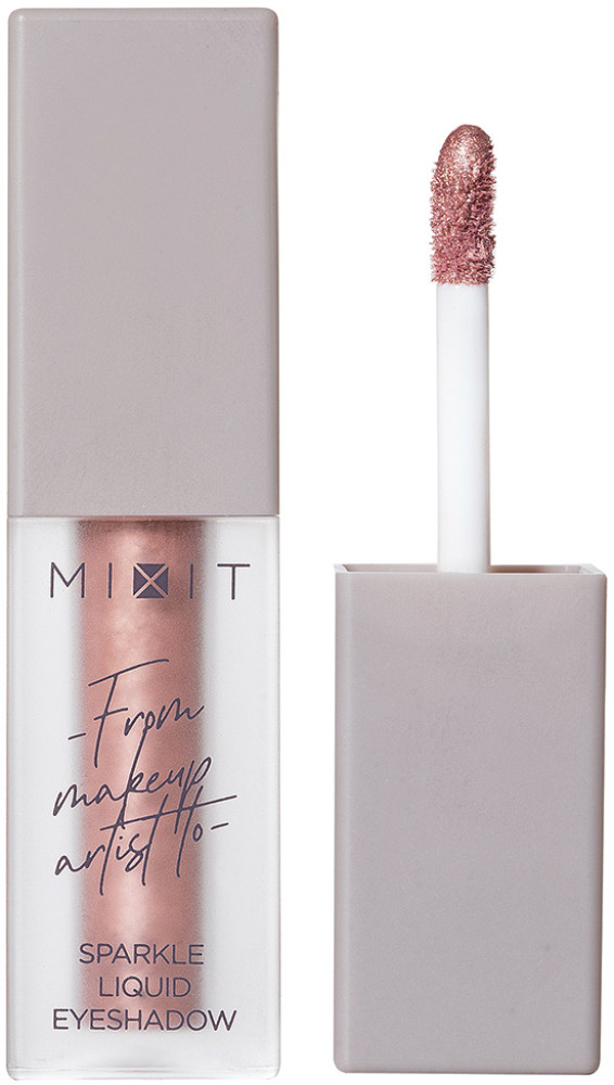 Тени для век «Make Up Sparkle Liquid Eyeshadow», оттенок 1 Agate | Mixit