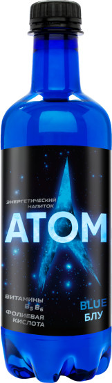 Напиток энергетический безалкогольный газированный «Атом»