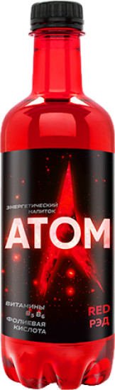 Напиток энергетический безалкогольный газированный «Атом»