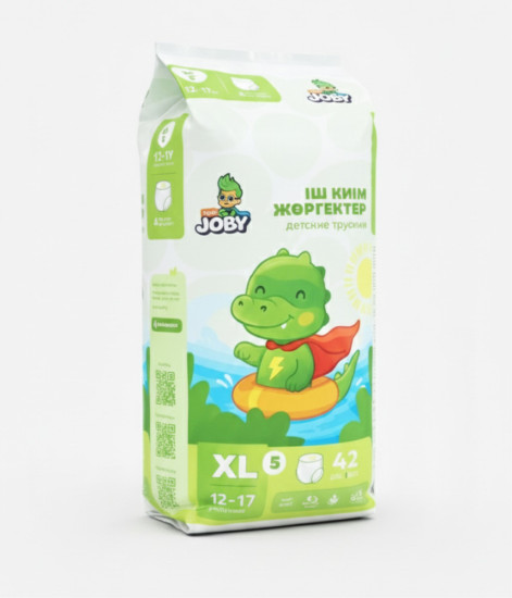 Детские подгузники-трусики XL (5), 12–17 кг, 42 шт.