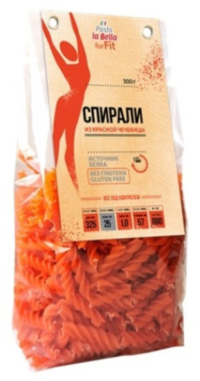 Спирали из красной чечевицы, 300 гр