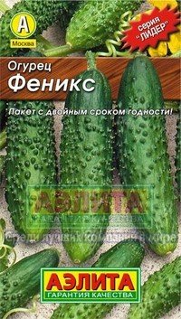 Семена. Огурец «Феникс», 0,5 г | Лидер (Аэлита) | Аэлита