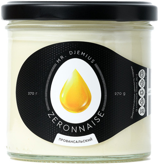 Низкокалорийный майонез Zeronnaise Провансальский 20 гр