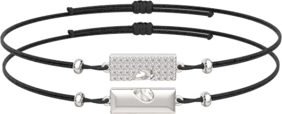 Браслет на руку из серебра | Lucente Silver
