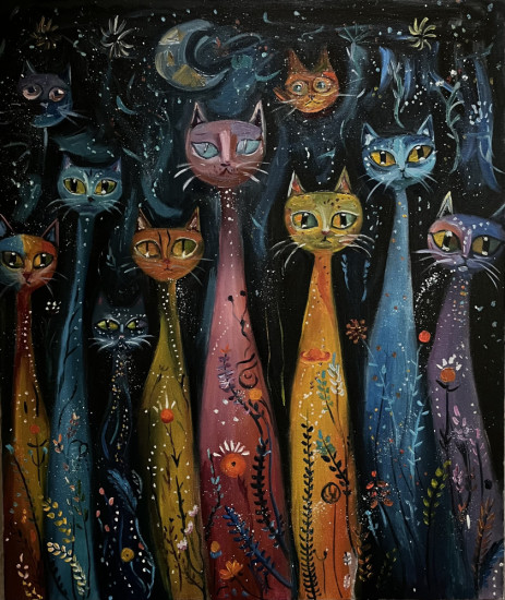 Кошачий вечер