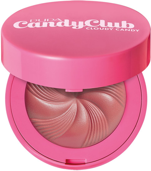 Румяна для лица «Candy Club Cloudy Candy Fard», оттенок Sugared Almond