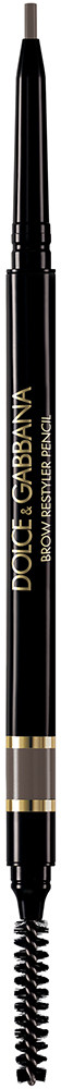 Карандаш для бровей «Brow Restyler Fill&Shape Micro Pencil», оттенок 03 Medium Brown | Dolce&Gabbana