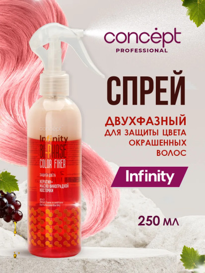 Спрей двухфазный для защиты цвета окрашенных волос