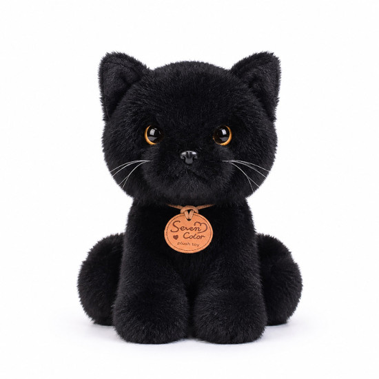 Игрушка мягкая «Котёнок Уголёк»