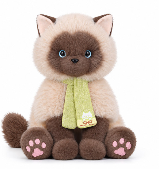 Игрушка мягкая «Кошка тыковка»