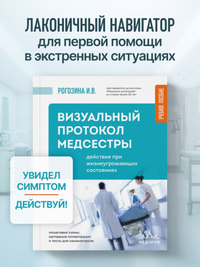 Визуальный протокол медсестры. Действия при жизнеугрожающих состояниях