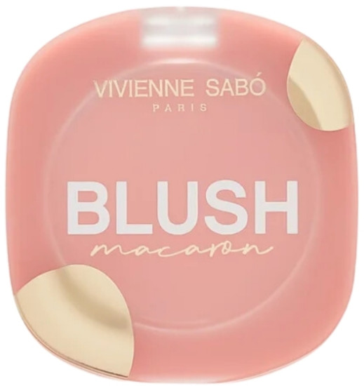 Румяна Матовые для лица Matte face blush Blush visage mat Macaron , тон: 01, 4,1 г
