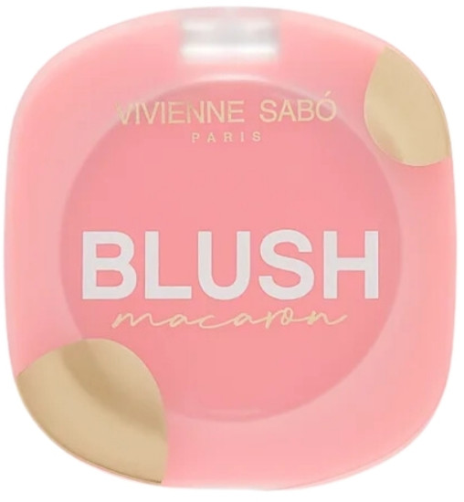 Румяна Матовые для лица Matte face blush Blush visage mat Macaron , тон: 02, 4,1 г