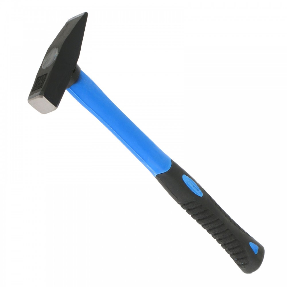 Молоток слесарный «TUNDRA comfort» фиберглассовая трехкомпонентная рукоятка, квадратный боек, 300 г. | Comfort | Tundra