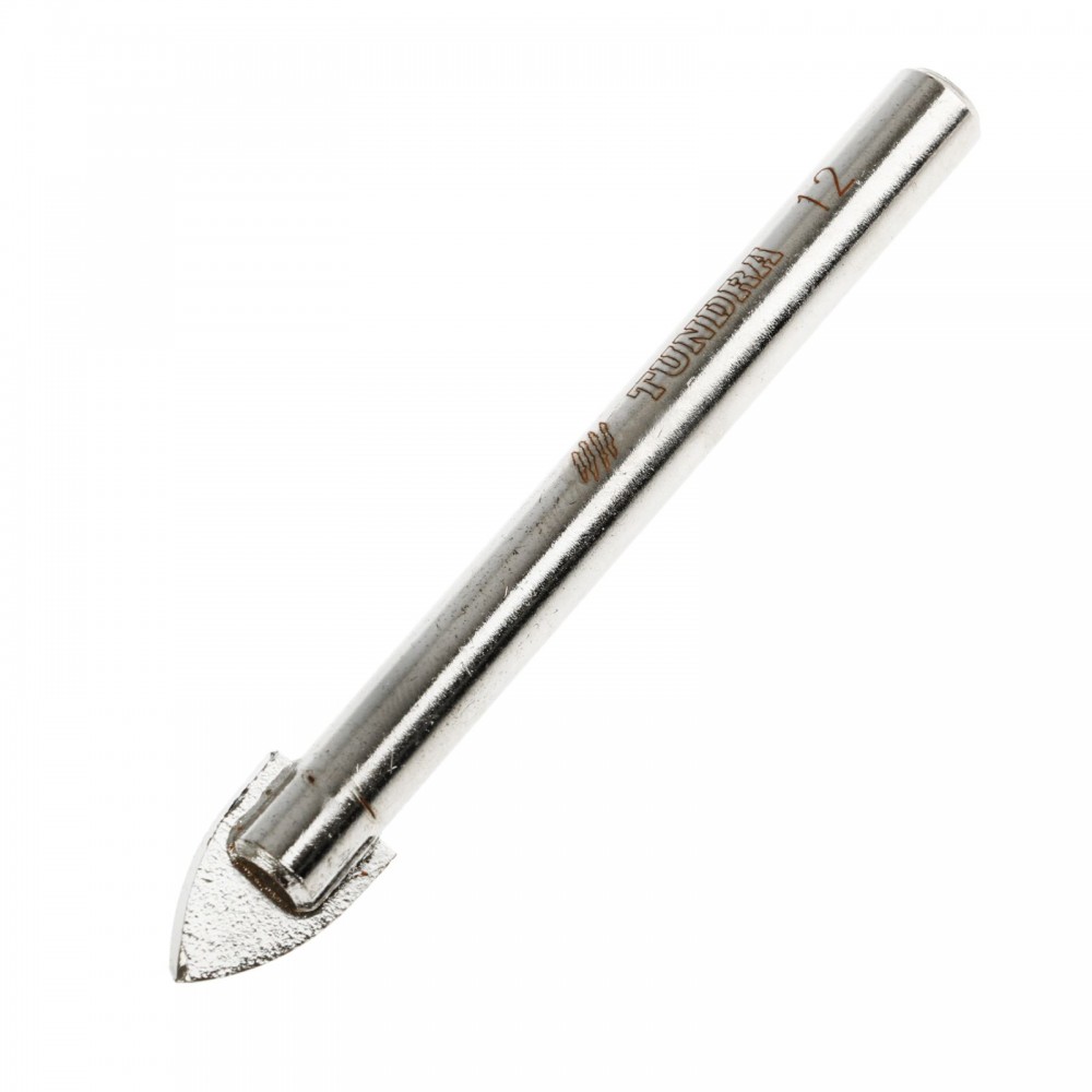 Сверло по керамической плитке «TUNDRA basic» цилиндрический хвостовик 12 мм | Basic | Tundra