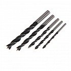 Набор сверл по дереву спиральных «TUNDRA basic» 5 предметов. 4-5-6-8-10 мм