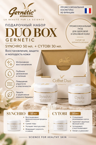 GERnetic DUO BOX Synchro + Cytobi — набор для ухода за кожей лица
