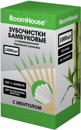 Зубочистки с Ментолом