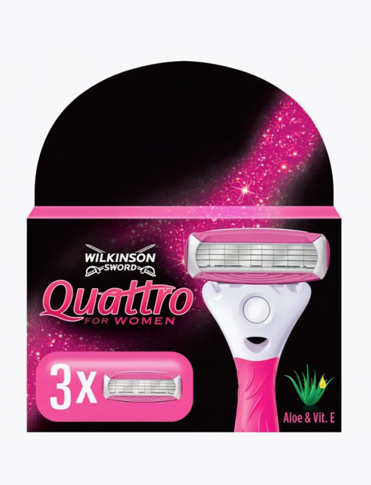 Набор сменных кассет «Quattro For Women» | Wilkinson Sword