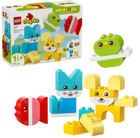 LEGO DUPLO 10477 Креативные милые питомцы 3-в-1