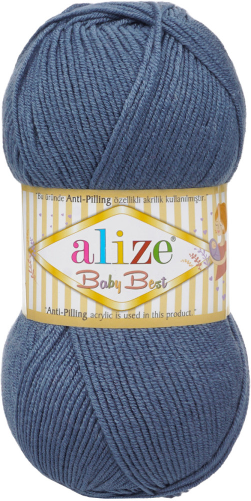 Пряжа для вязания «Best», цвет 418 Светлый индиго | Baby | Alize