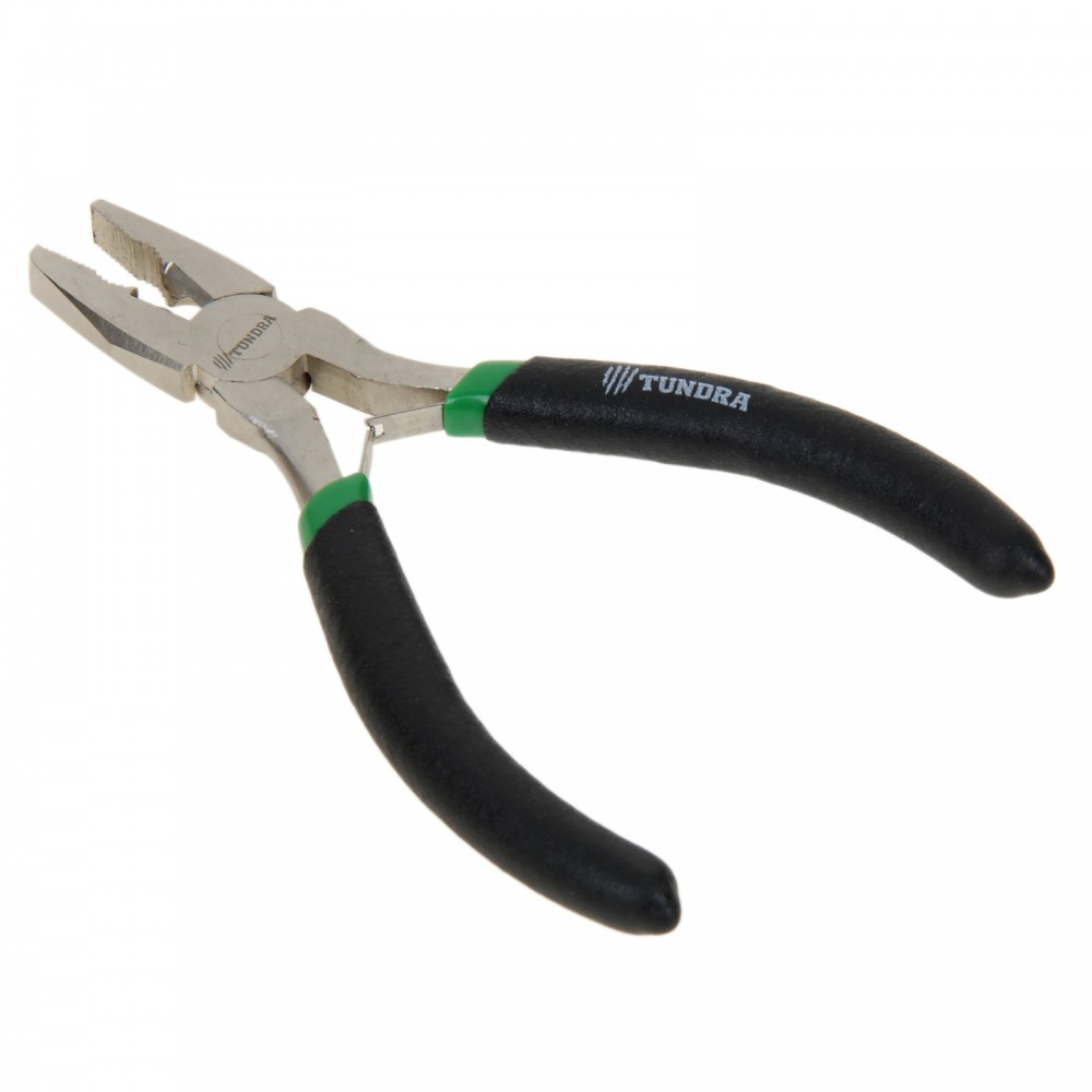 Плоскогубцы комбинированные МИНИ «TUNDRA basic» никелированные 130 мм | Basic | Tundra