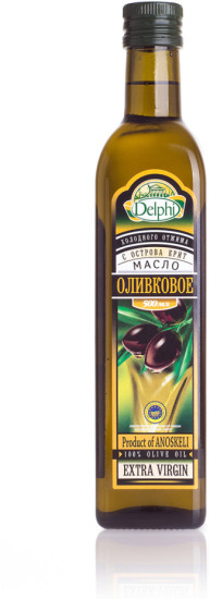 Оливковое масло Extra Virgin P.D.O. 0,5л