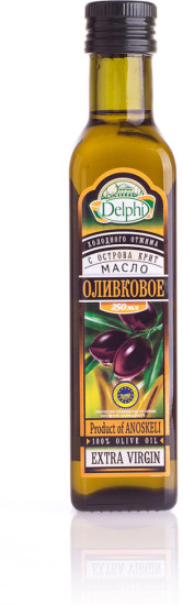 Оливковое масло Extra Virgin P.D.O. 0,25л