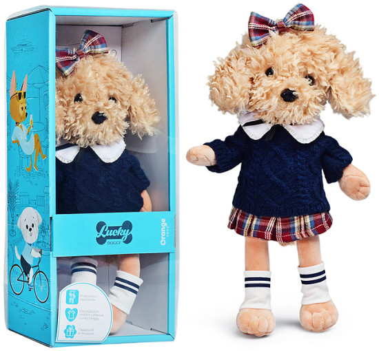 Игрушка мягкая «Lucky Fendi. Стильная школьница»