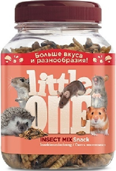 Лакомство для всеядных грызунов Смесь насекомых
