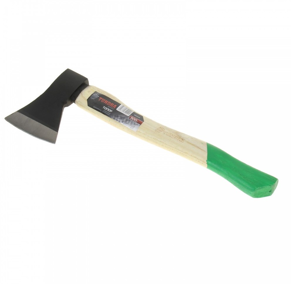 Топор «TUNDRA basic» кованый, деревянное топорище 500 г | Basic | Tundra