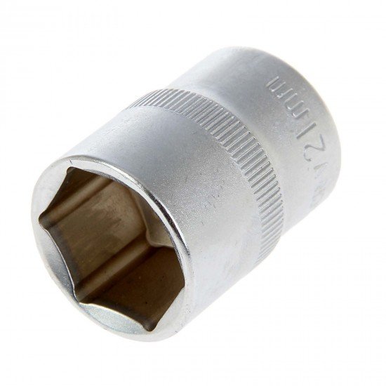 Головка торцевая «TUNDRA premium» 6-гранная, 1/2", 21 мм, CrV