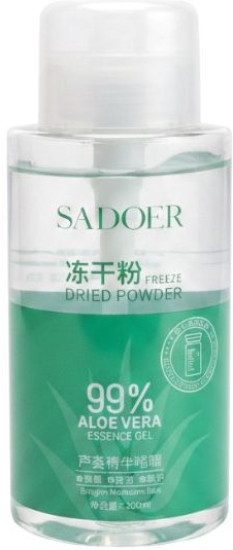 Гель с алоэ вера SADOER 99% Aloe Vera Gel увлажняющий для лица и тела