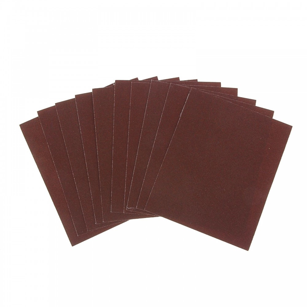 Шкурка шлифовальная в листах «TUNDRA» 230 х 280, 10 шт, Р100 | Tundra