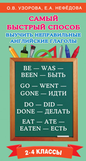 Самый быстрый способ выучить неправильные английские глаголы. 2-4 классы