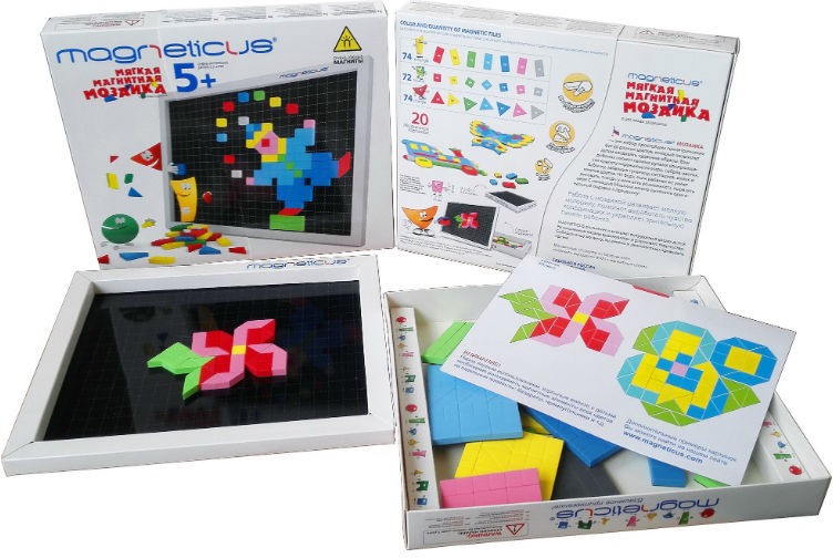 Магнитная мозаика (7 цветов) | Magneticus
