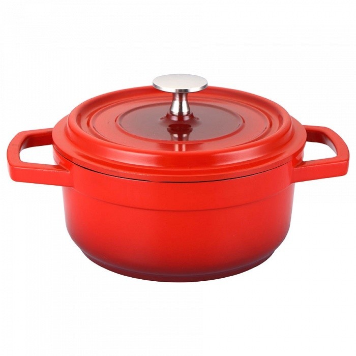 Кастрюля с керамическим покрытием «Webber», красная, 1,3 л | Кастрюли, скороварки | Webber