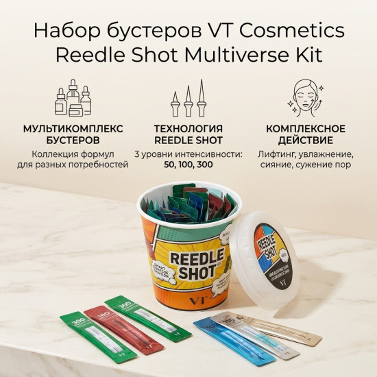 Набор для ухода за лицом «Reedle Shot Multiverse»