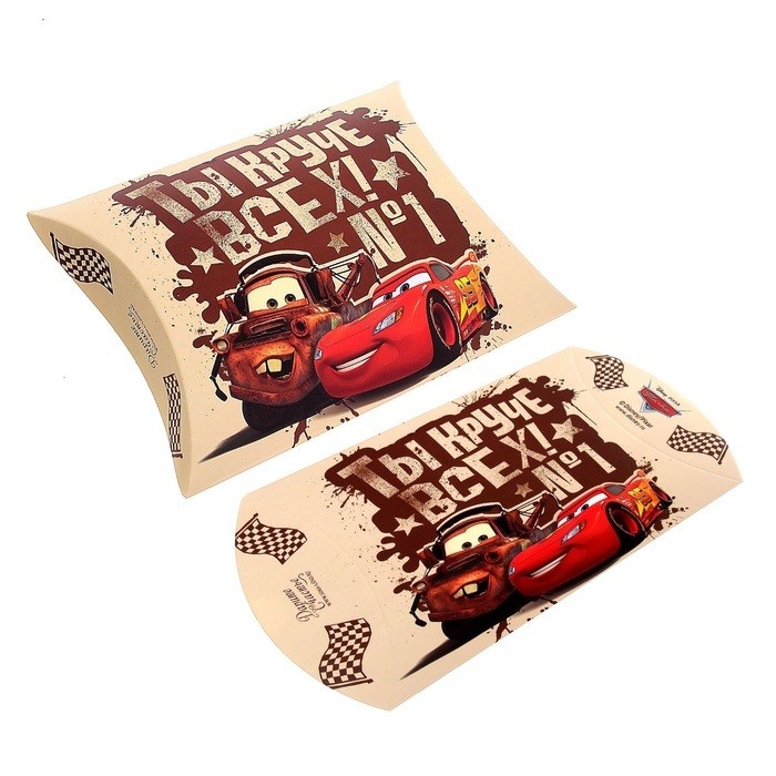Коробка сборная фигурная «Ты круче всех» | Тачки | Disney