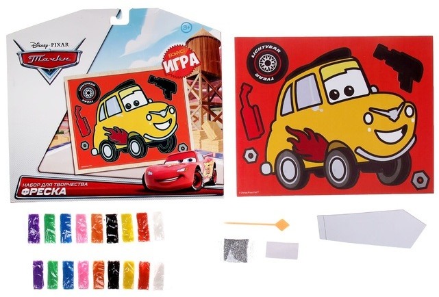 Фреска из песка «Луиджи» | Тачки | Disney